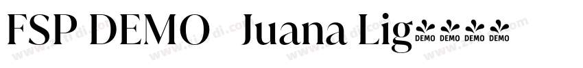FSP DEMO   Juana Lig字体转换